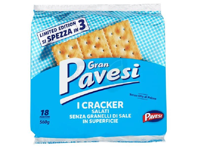 PAVESI CRACKERS NON SALATI GR.560