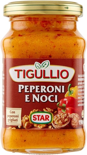[2589] TIGULLIO STAR PESTO PEPERONI/NOCI 190GR