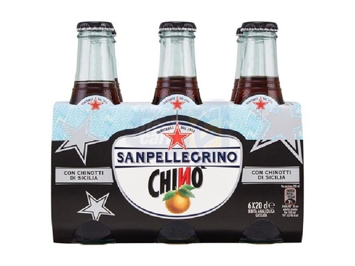 [005229] SAN PELLEGRINO VAP CHINO'BOTT.CL.20X4