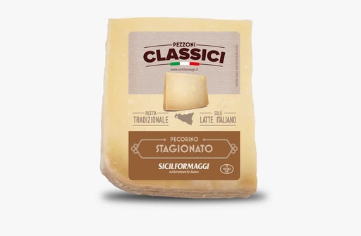 [1GPSC] SICILFORMAGGI PECORINO STAGIONATO PORZIONE      PRIX AU KG